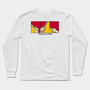 Taiko Drum Hands Long Sleeve T-Shirt